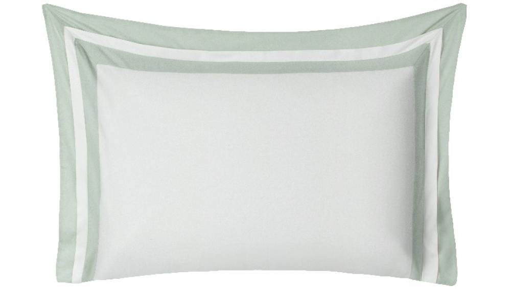 Jogo de Cama Casal St. Honoré 300 fios Verde Fog 100% Algodão Naturalle
