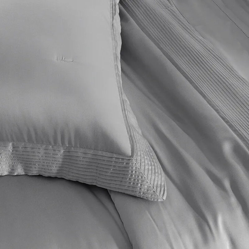 Colcha Kacyumara Bali Bambu 400 Fios Queen Prata