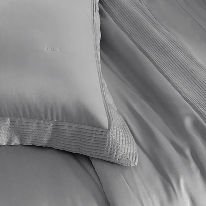 Colcha Kacyumara Bali Bambu 400 Fios Queen Prata