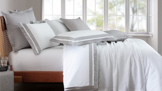 Jogo de Cama King St. Honoré 300 fios Prata 100% Algodão Naturalle