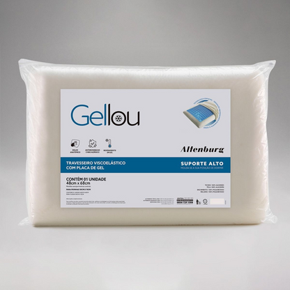 Travesseiro Altenburg Gellou 48x68cm Cor Marfim
