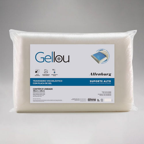 Travesseiro Altenburg Gellou 48x68cm Cor Marfim