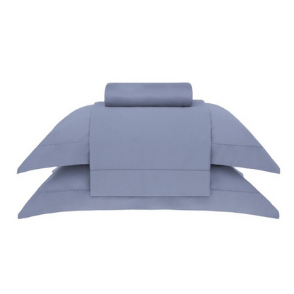 Jogo de Cama Bud Vision New Colors Cetim 300 Fios 100% Algodão Queen Cor Azul