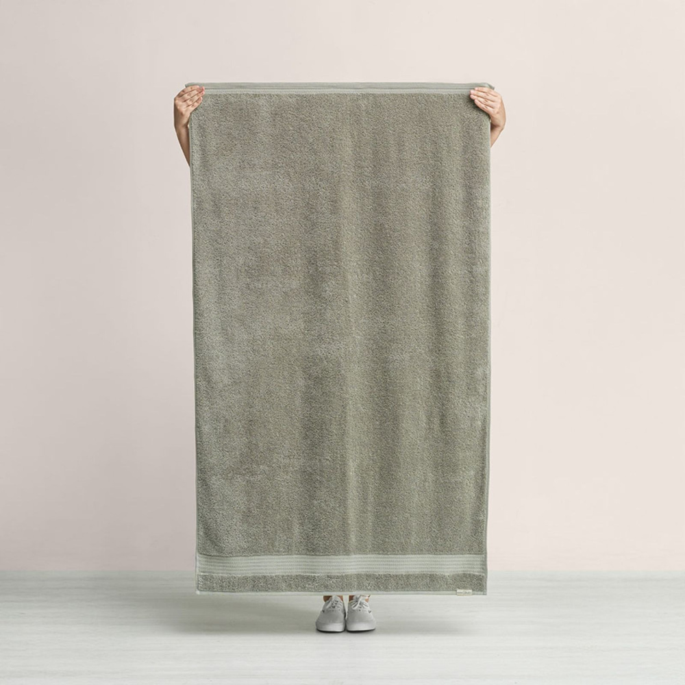 Toalha de Banho Karsten Magna Fio Penteado 100% Algodão Verde