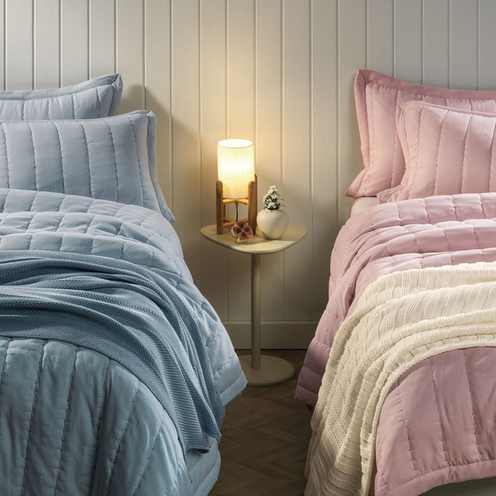 Kit Cobre Leito Colcha Karsten Infantil Orion 100% Poliéster 180 x 260 Solteiro Rosa