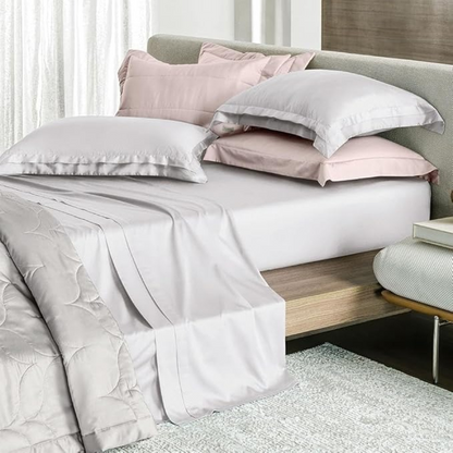 Jogo de Cama Altenburg Cetim Sublime Allure 4 Peças 2,20x2,70m Cor Branco