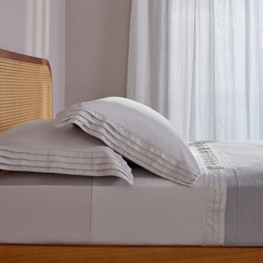 JOGO DE CAMA S.KING PALLADIO PRATA NUVEM/PRATA