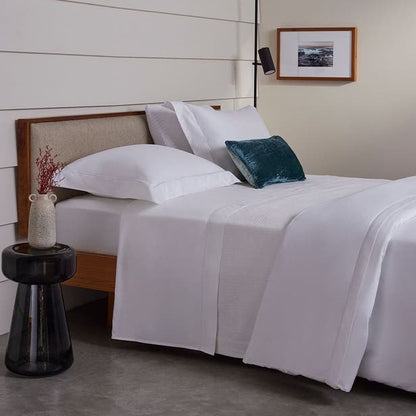 JOGO DE CAMA S.KING NILO BRANCO 2.80X2.80CM