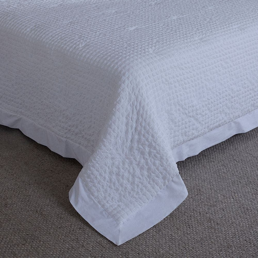 KIT COLCHA TRAP MAGNA QUEEN BRANCO 2.80X2.60CM