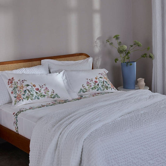 KIT COLCHA TRAP MAGNA QUEEN BRANCO 2.80X2.60CM