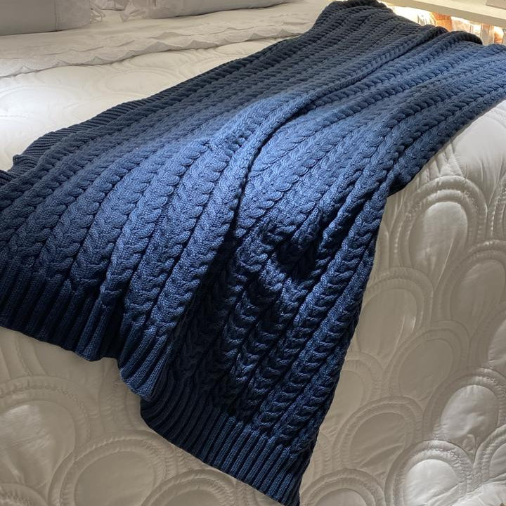 Manta Tricor Erin Azul 1,25x1,50cm