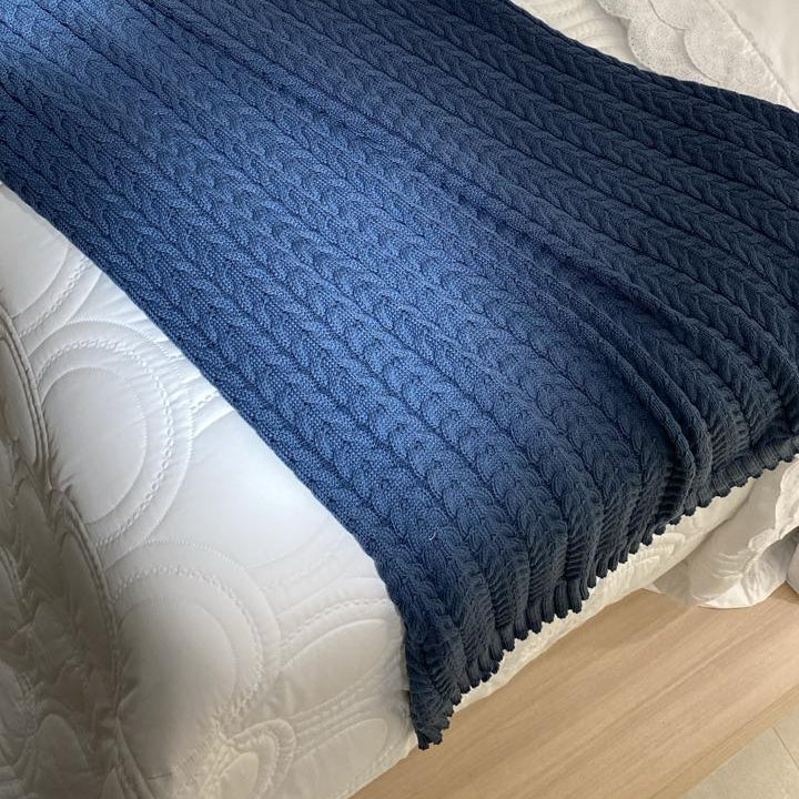 Manta Tricor Erin Azul 1,25x1,50cm