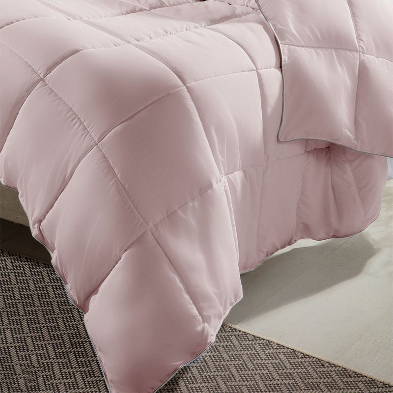 Edredom King Kacyumara Toque de Pétalas Rosê