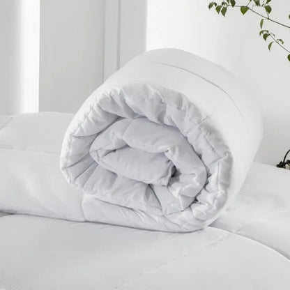 Edredom Queen Kacyumara Toque de Pétalas Branco