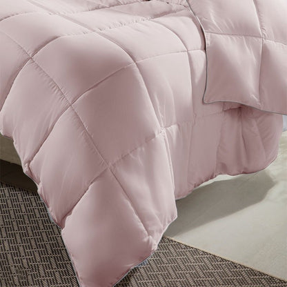 Edredom Casal Kacyumara Toque de Pétalas Rosê