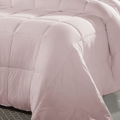 Edredom Casal Kacyumara Toque de Pétalas Rosê