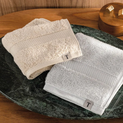 Toalha de Rosto Trussardi Lussure Branco