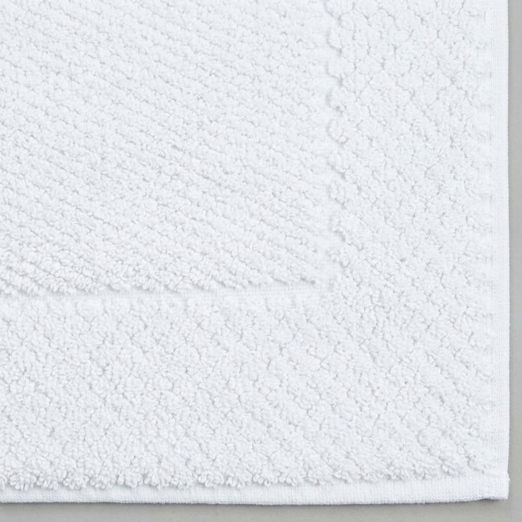 Toalha de Piso Buddemeyer Luxus Premium Branco 48cm x 85cm 100% Algodão Egípcio 1100 g/m²