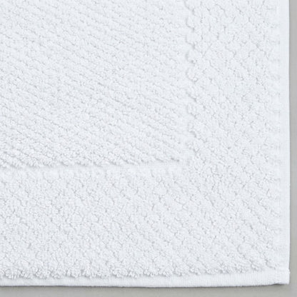 Toalha de Piso Buddemeyer Luxus Premium Branco 48cm x 85cm 100% Algodão Egípcio 1100 g/m²