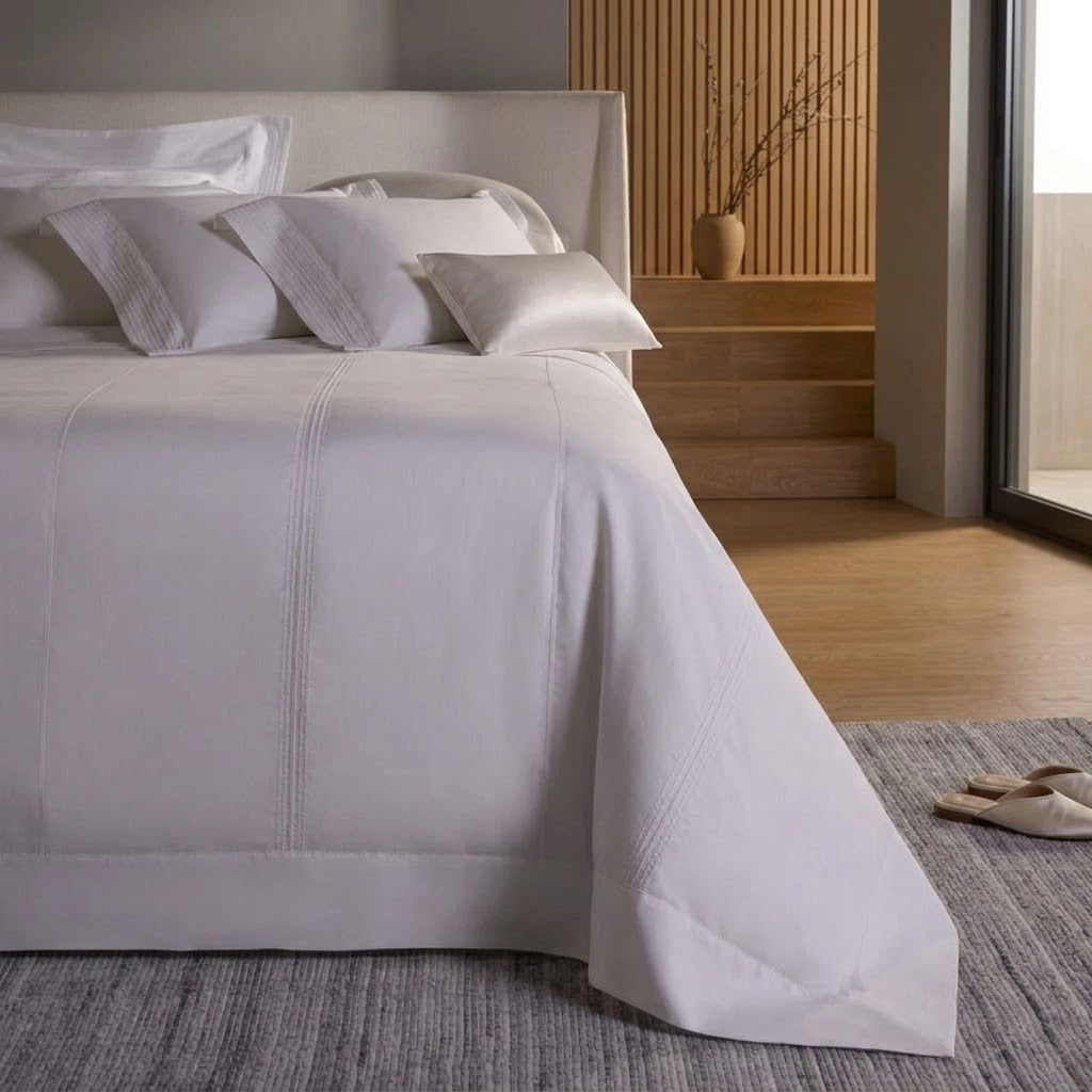 Capa para Duvet Buddemeyer Luxus Altesse 500 Fios S. King Branco