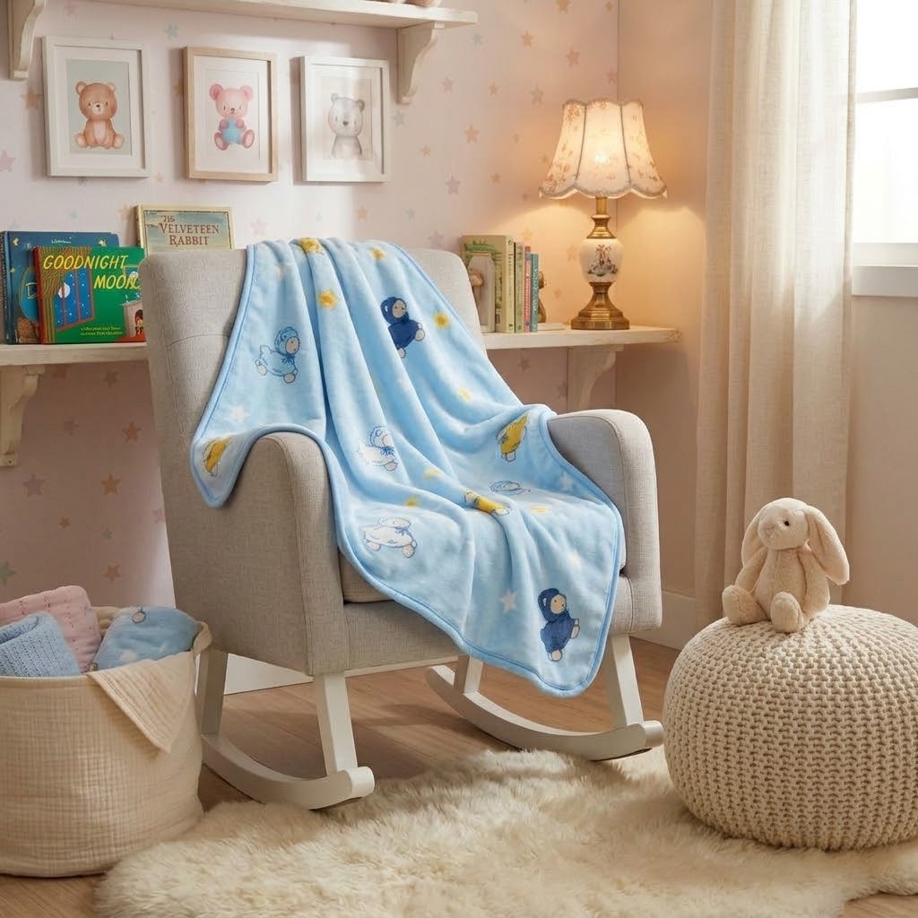Cobertor Jolitex Baby Pelo Alto Carneirinho 90x1,10cm