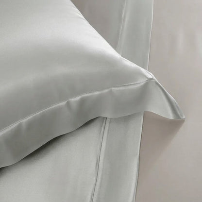 Fronha Buddemeyer Luxus Seda Royale 50x70cm Cinza Platina
