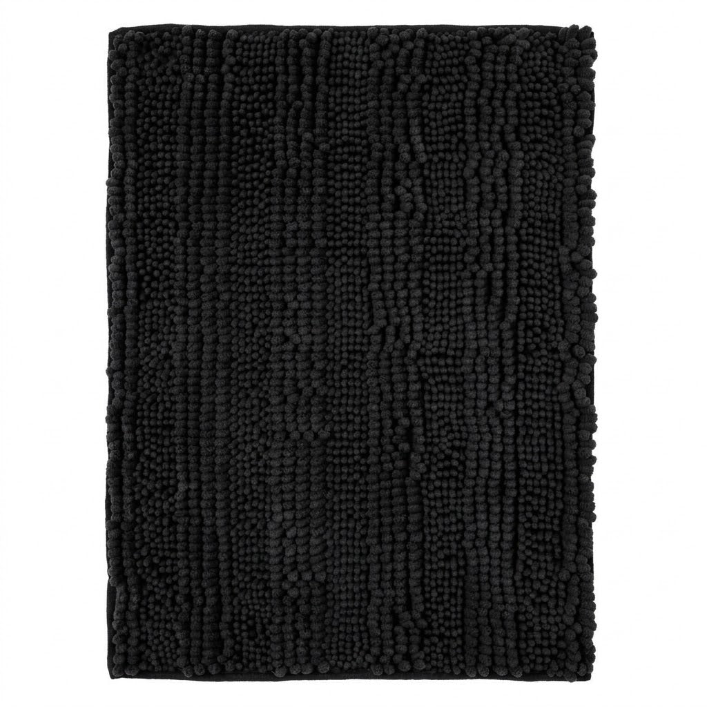 Tapete Decorativo Kacyumara 60x120cm Pop Wave Preto